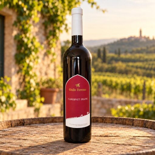 Giulio Ferenac Cabernet Franc 0,75 l – boca u ambijentu nadahnutom područjem Istra · Vižinada.