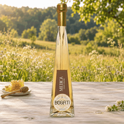 Bogati Medica liker od meda 0,20L – tradicionalni hrvatski liker s bogatom aromom meda.
