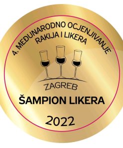 Veliko zlato i šampionska titula dodijeljeni Avellana liker od ljesnjaka na 4. Međunarodnom ocjenjivanju rakija i likera, Zagreb 2022.