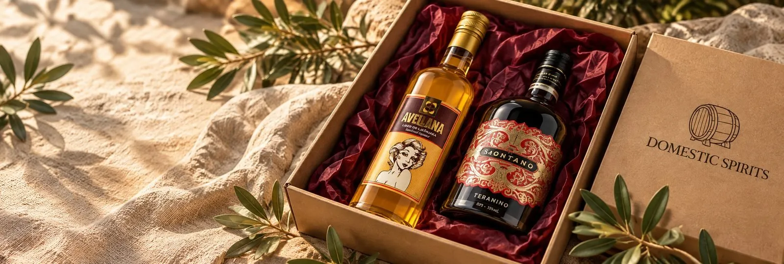 Domaći likeri u poklon kutiji Domestic Spirits