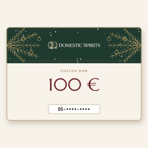 Božićni poklon bon Domestic Spirits od 100 €