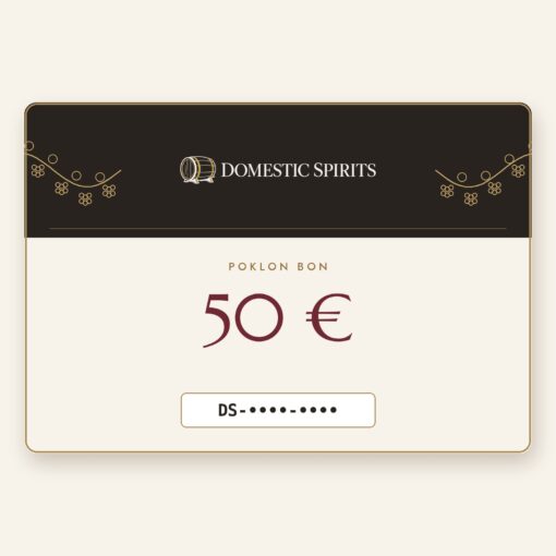 Poklon bon Domestic Spirits od 50 € – motiv za svaku priliku