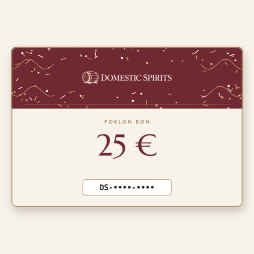 Rođendanski poklon bon Domestic Spirits od 25 €