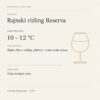 Danubio Rajnski Rizling Reserva 0,75 l