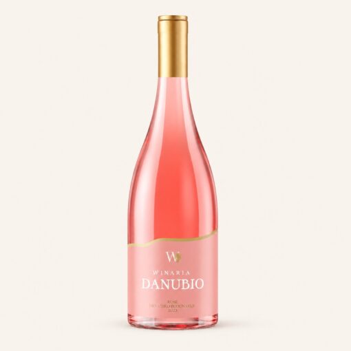 Danubio Rosé 0,75 l – boca na krem podlozi.